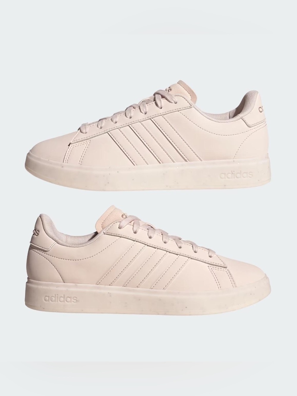 adidas Grand Court 2.0 Sneakers Women’s Size 10 Pink JH8680 Cloudfoam NWT